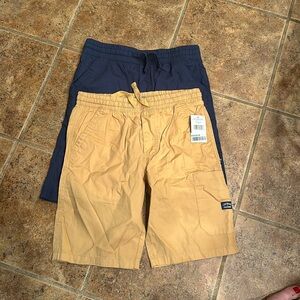 2 pair of shorts Lucky Brand Camel/khaki and navy